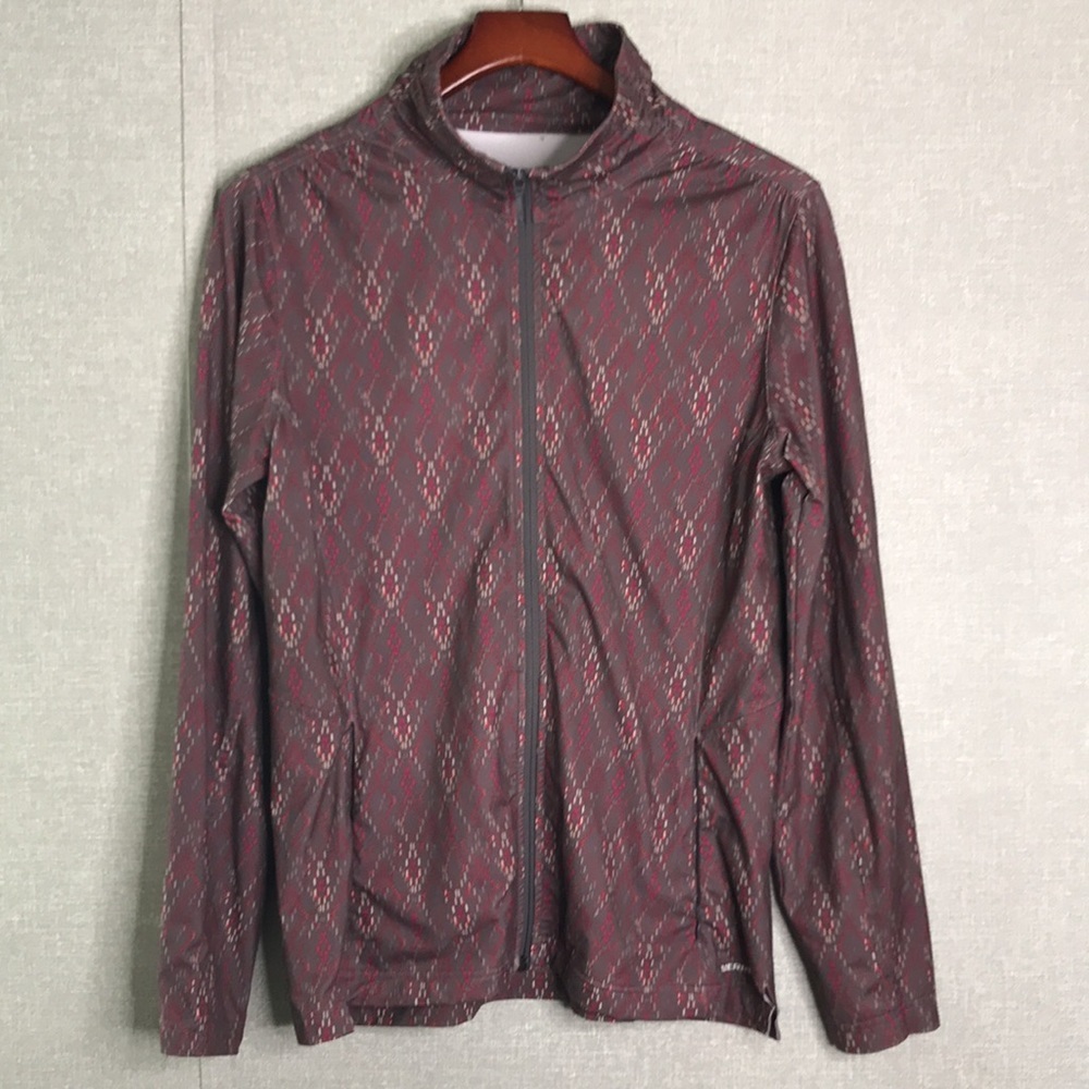 Merrell Women’s Full Zip Aztec Design Optic-Wick Jacket